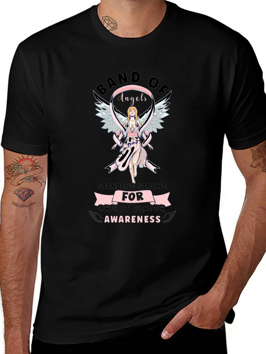 Breast Cancer Awareness Graphic T-Shirt