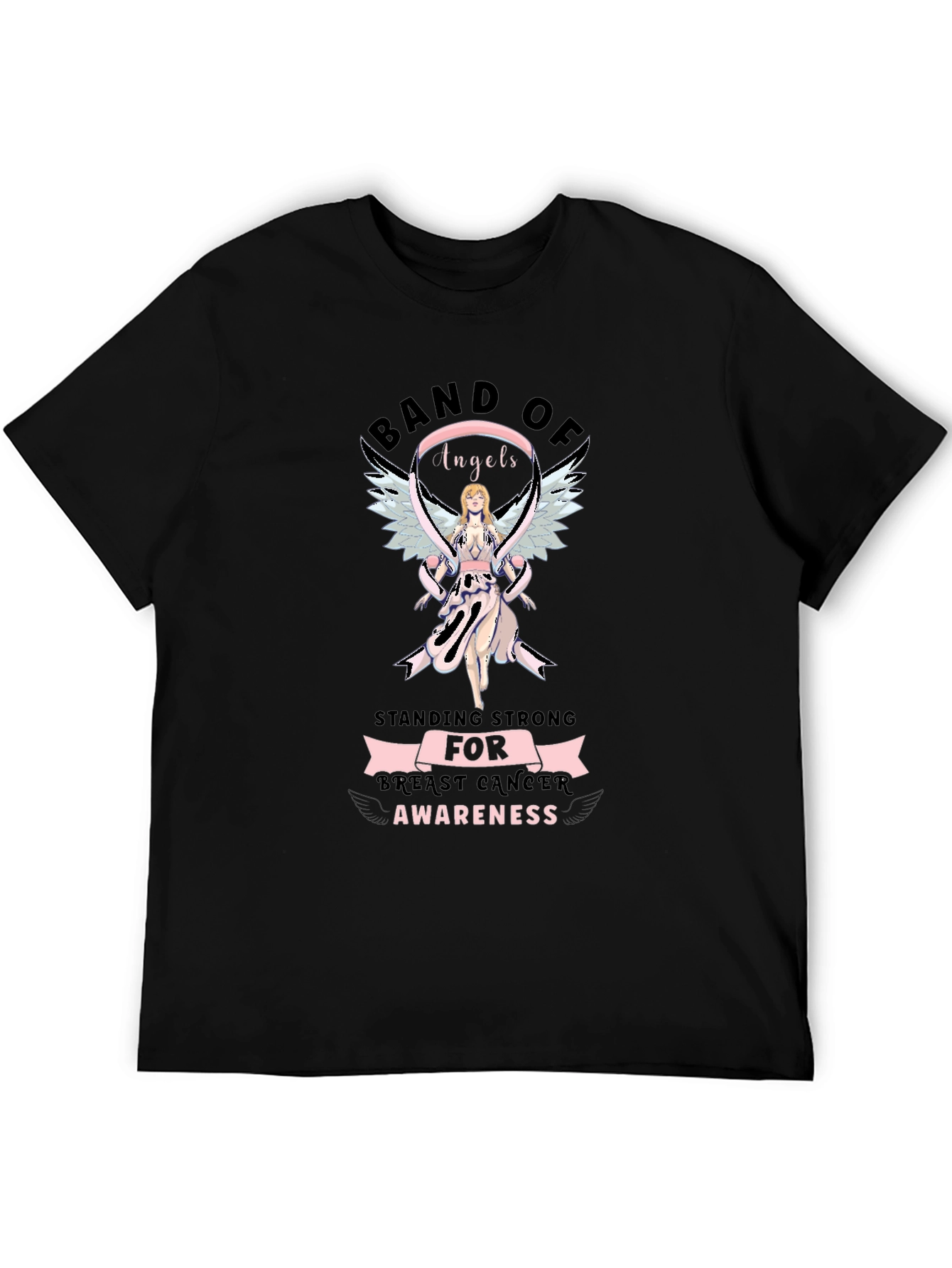 Breast Cancer Awareness Graphic T-Shirt