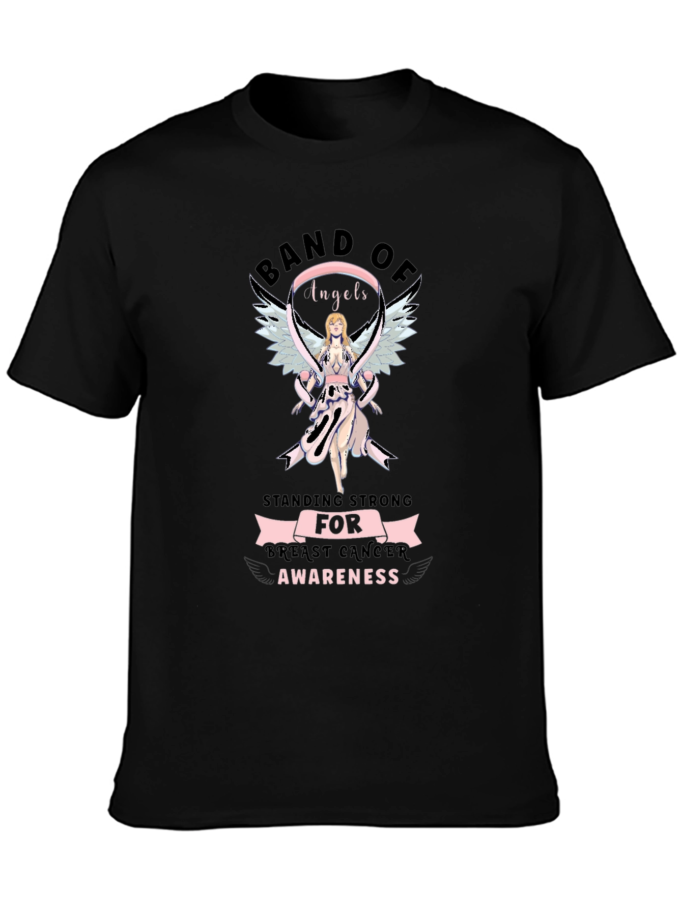 Breast Cancer Awareness Graphic T-Shirt