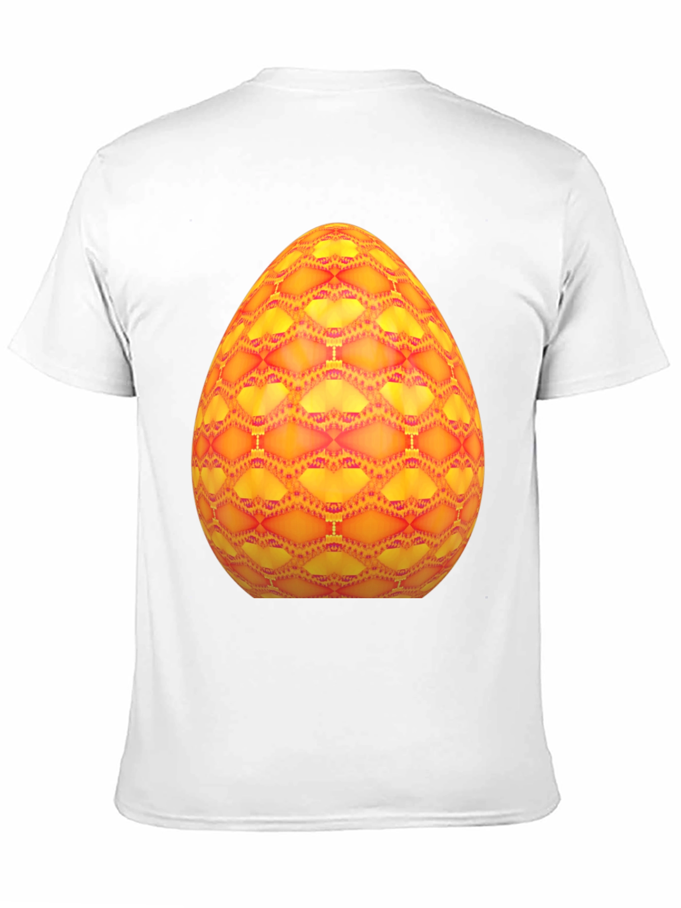 Abstract Easter Egg Graphic Tee - Bold & Unique!