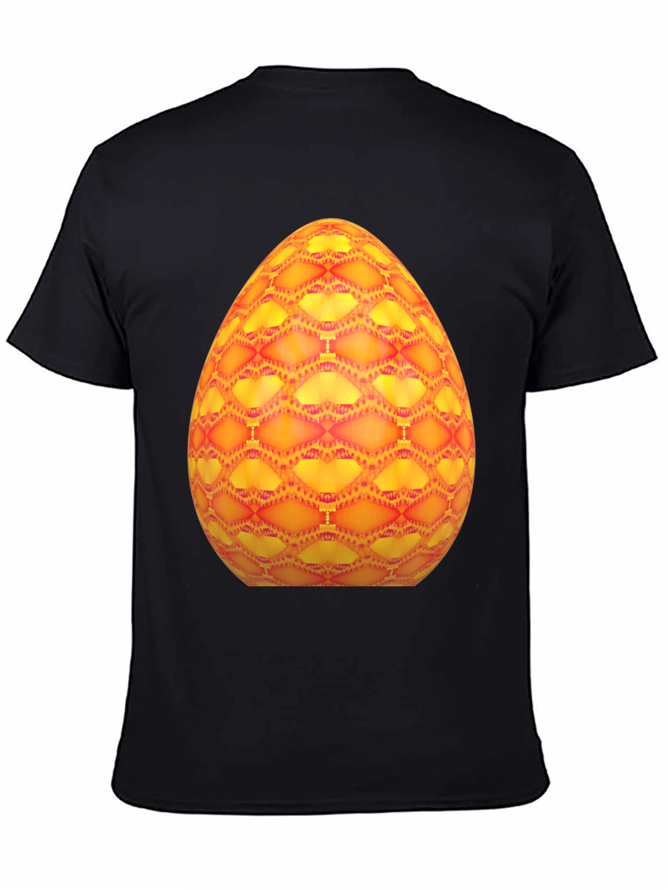 Abstract Easter Egg Graphic Tee - Bold & Unique!