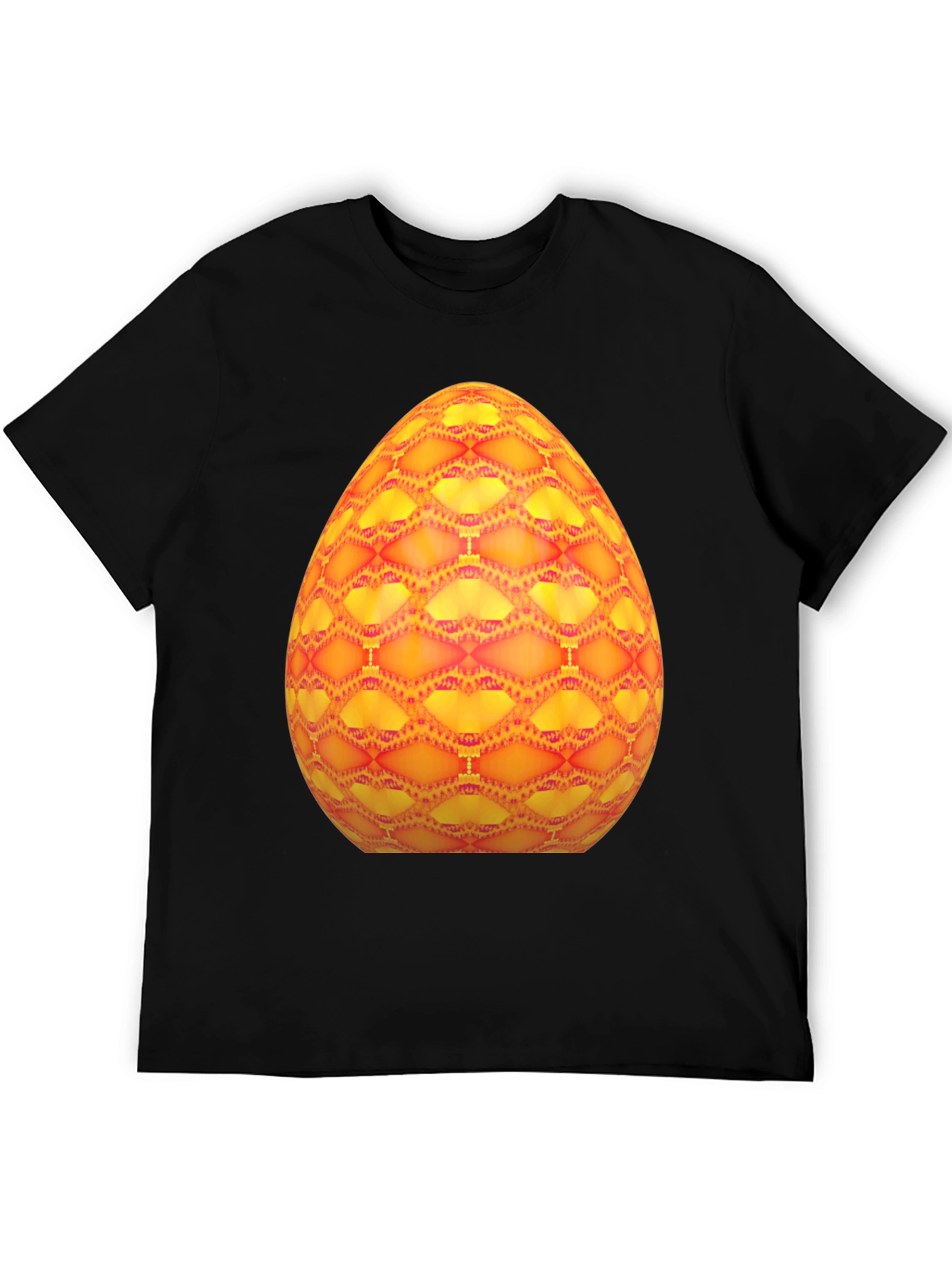 Abstract Easter Egg Graphic Tee - Bold & Unique!