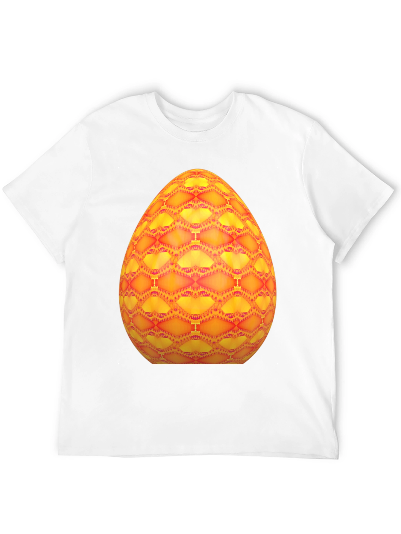 Abstract Easter Egg Graphic Tee - Bold & Unique!