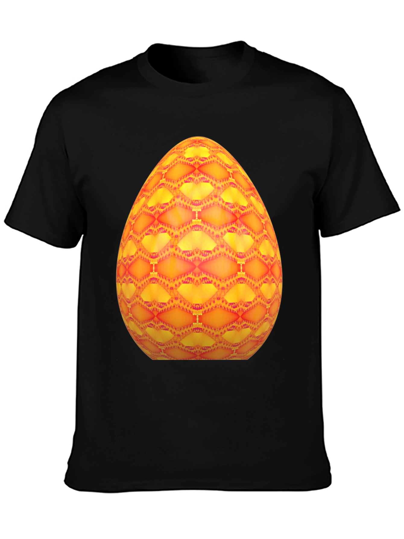 Abstract Easter Egg Graphic Tee - Bold & Unique!