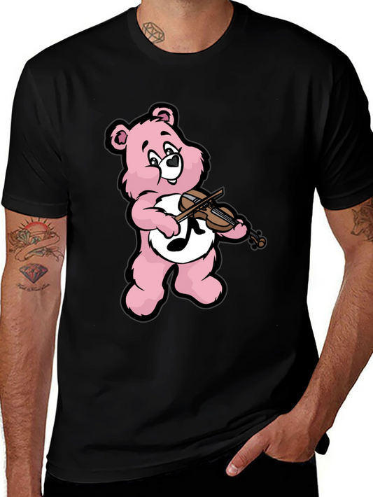 Musical Bear Graphic T-Shirt