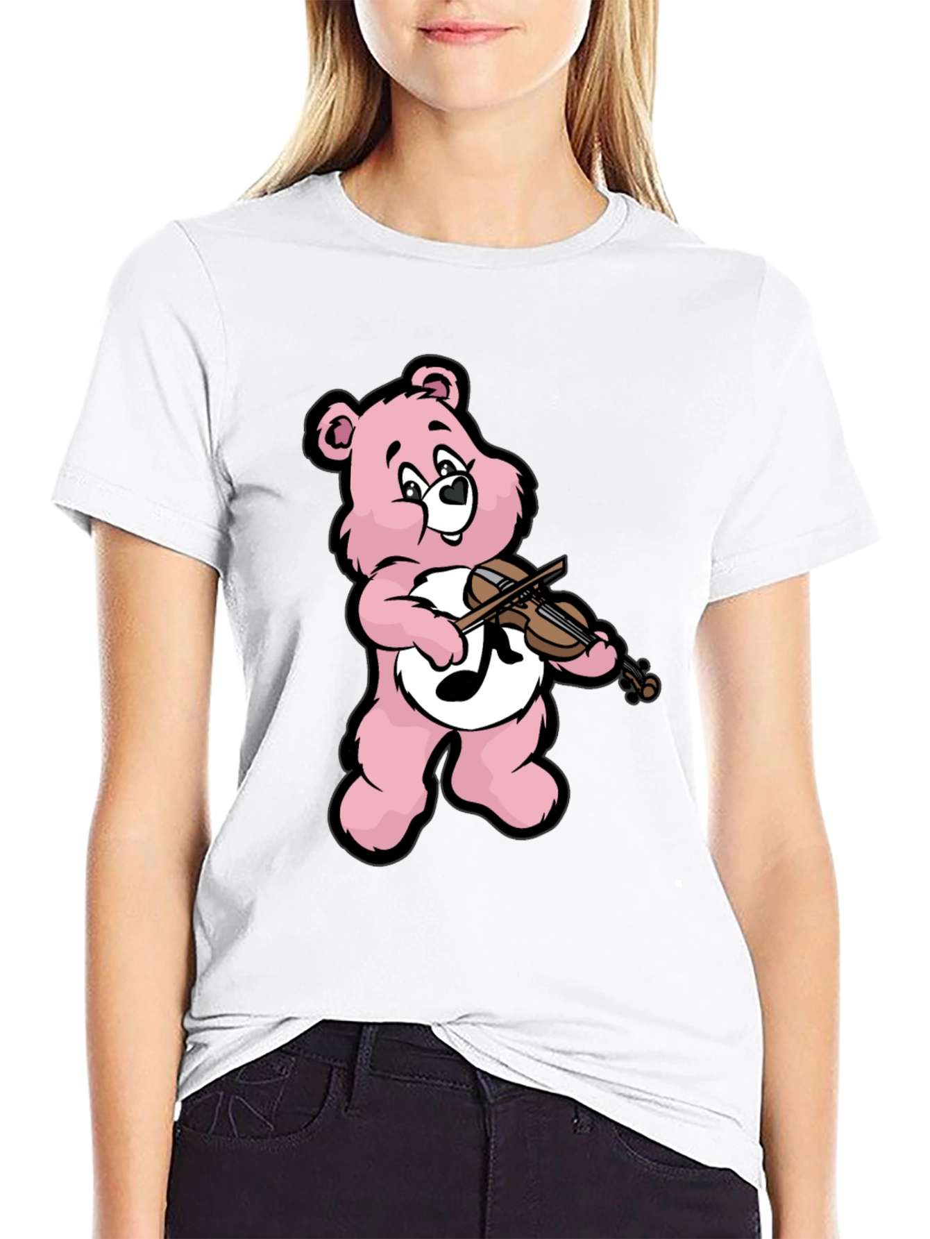 Musical Bear Graphic T-Shirt