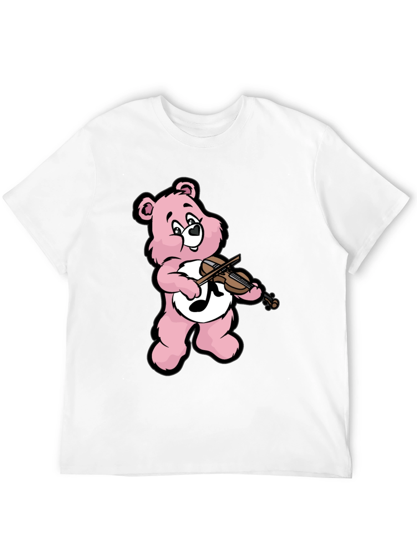Musical Bear Graphic T-Shirt