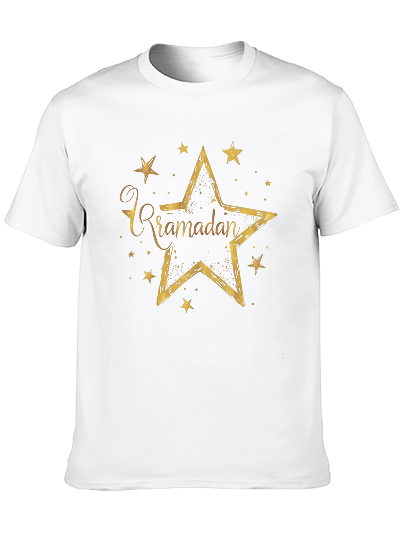 Ramadan Star T-Shirt - Black