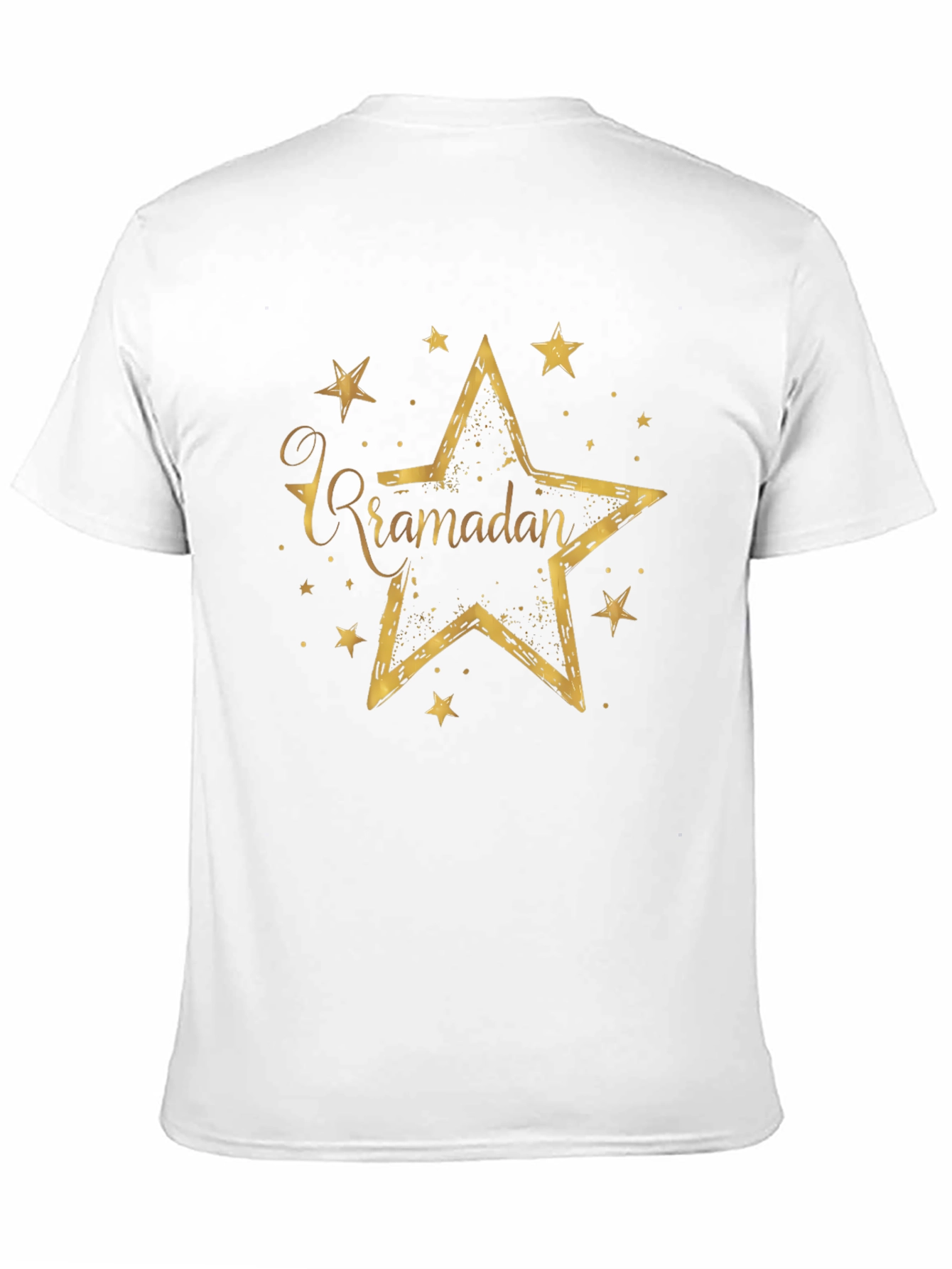 Ramadan Star T-Shirt - Black