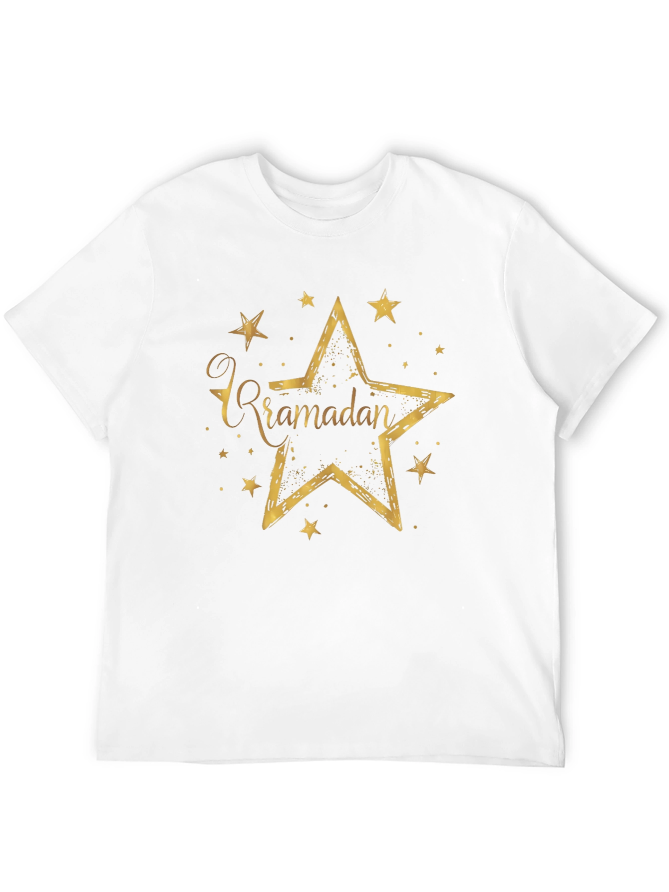 Ramadan Star T-Shirt - Black