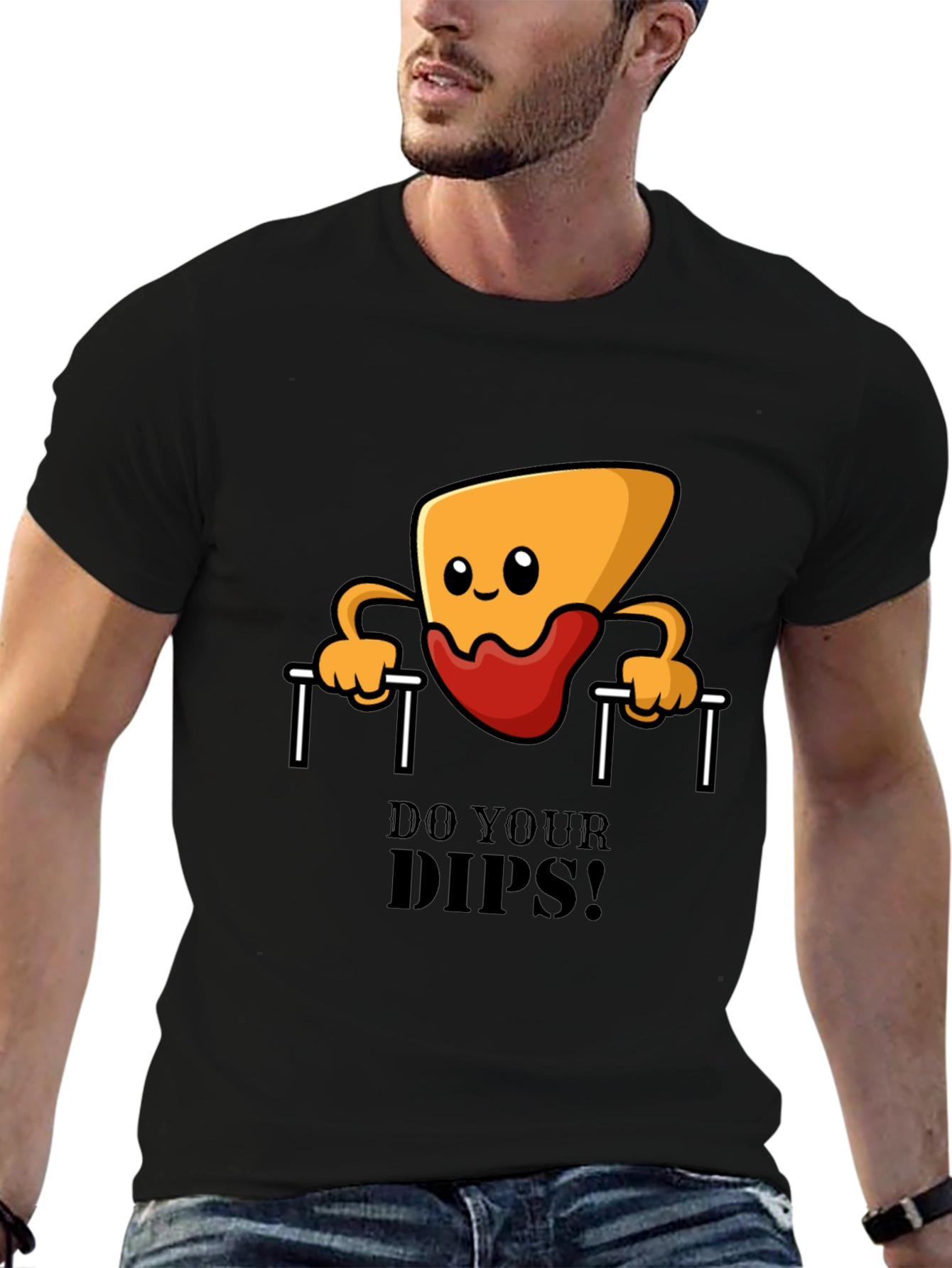 Funny Workout T-Shirt - Do Your Dips!