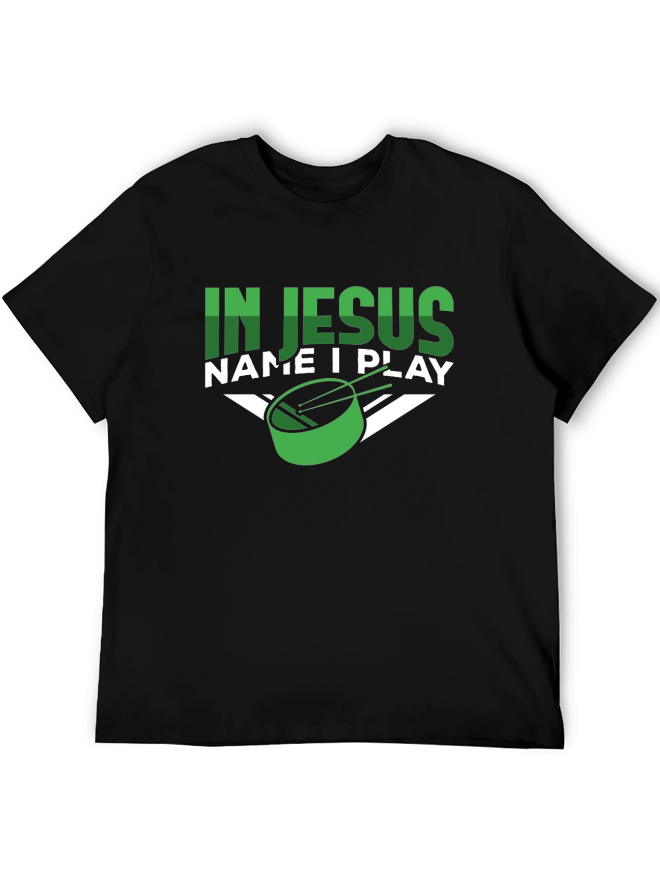 In Jesus Name I Play T-Shirt - Christian Hockey