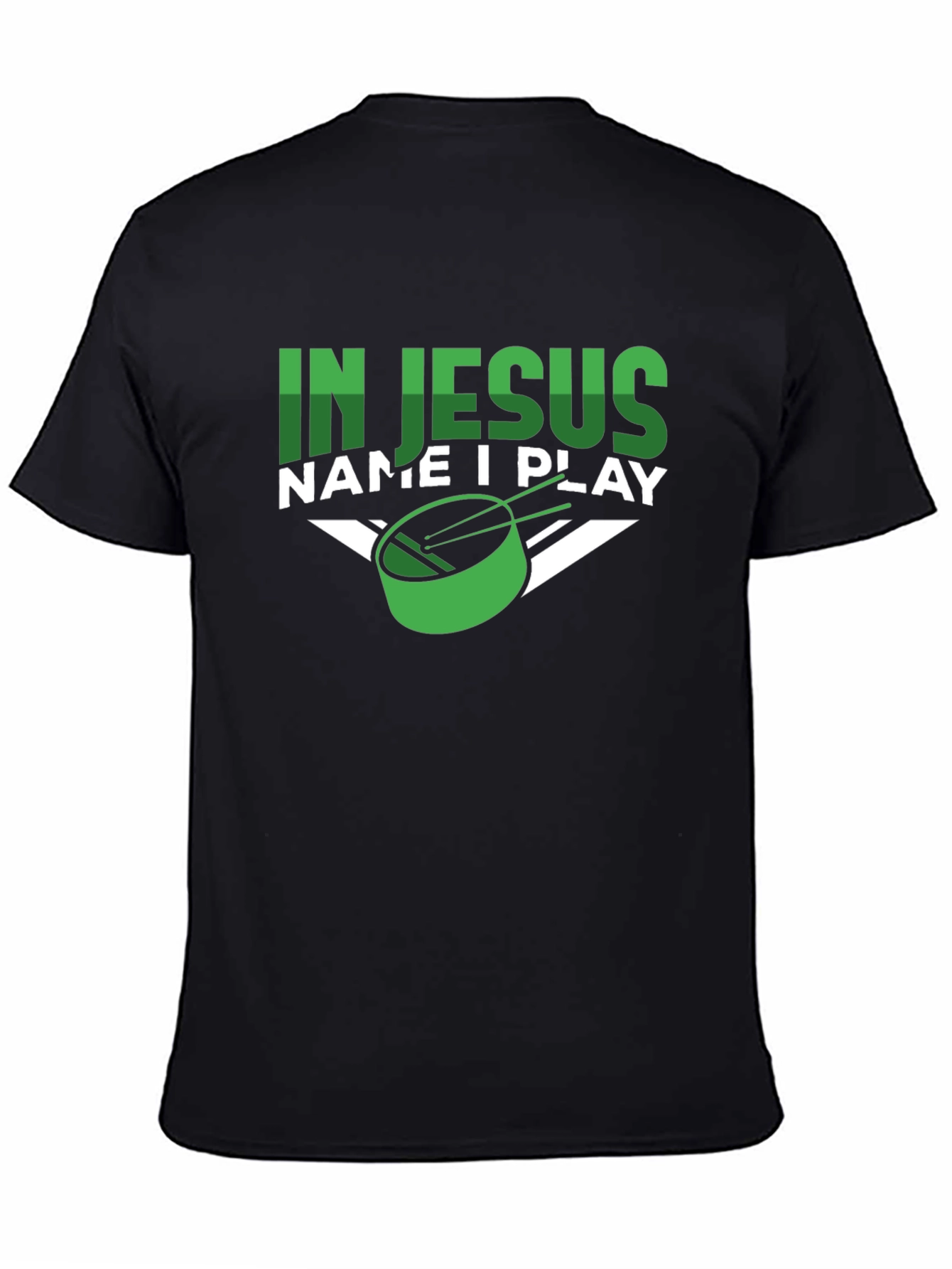 In Jesus Name I Play T-Shirt - Christian Hockey