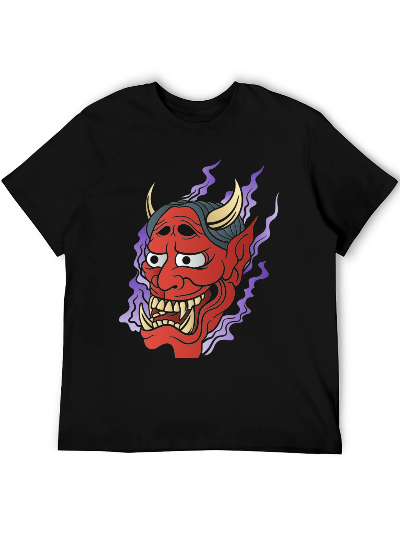 Hannya Demon Graphic T-Shirt