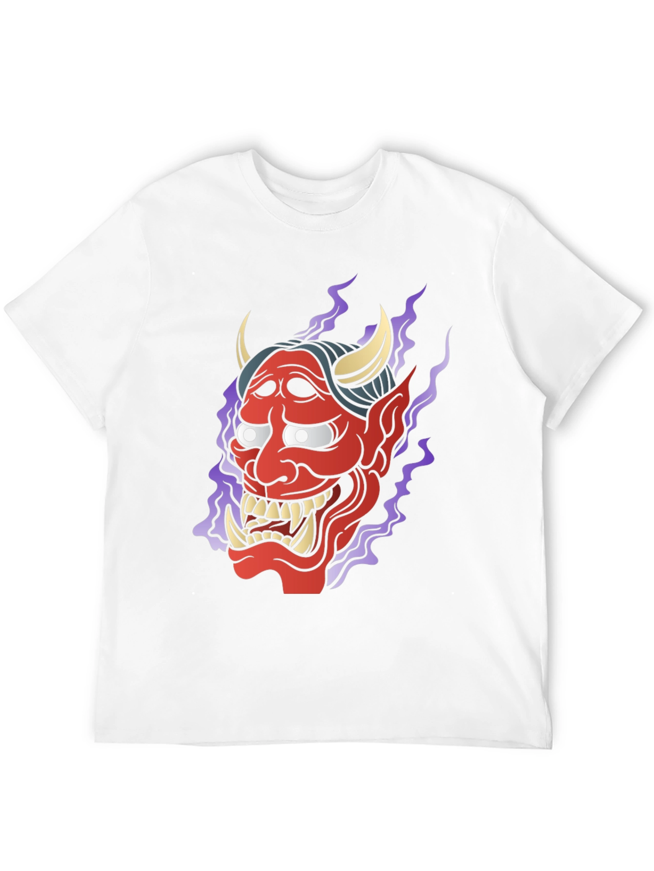 Hannya Demon Graphic T-Shirt