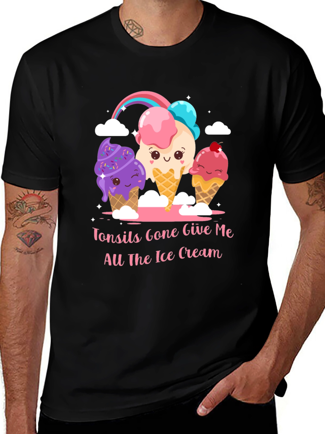 Tonsils Gone All The Ice Cream T-Shirt