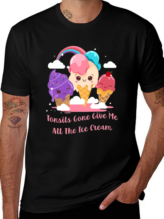 Tonsils Gone All The Ice Cream T-Shirt