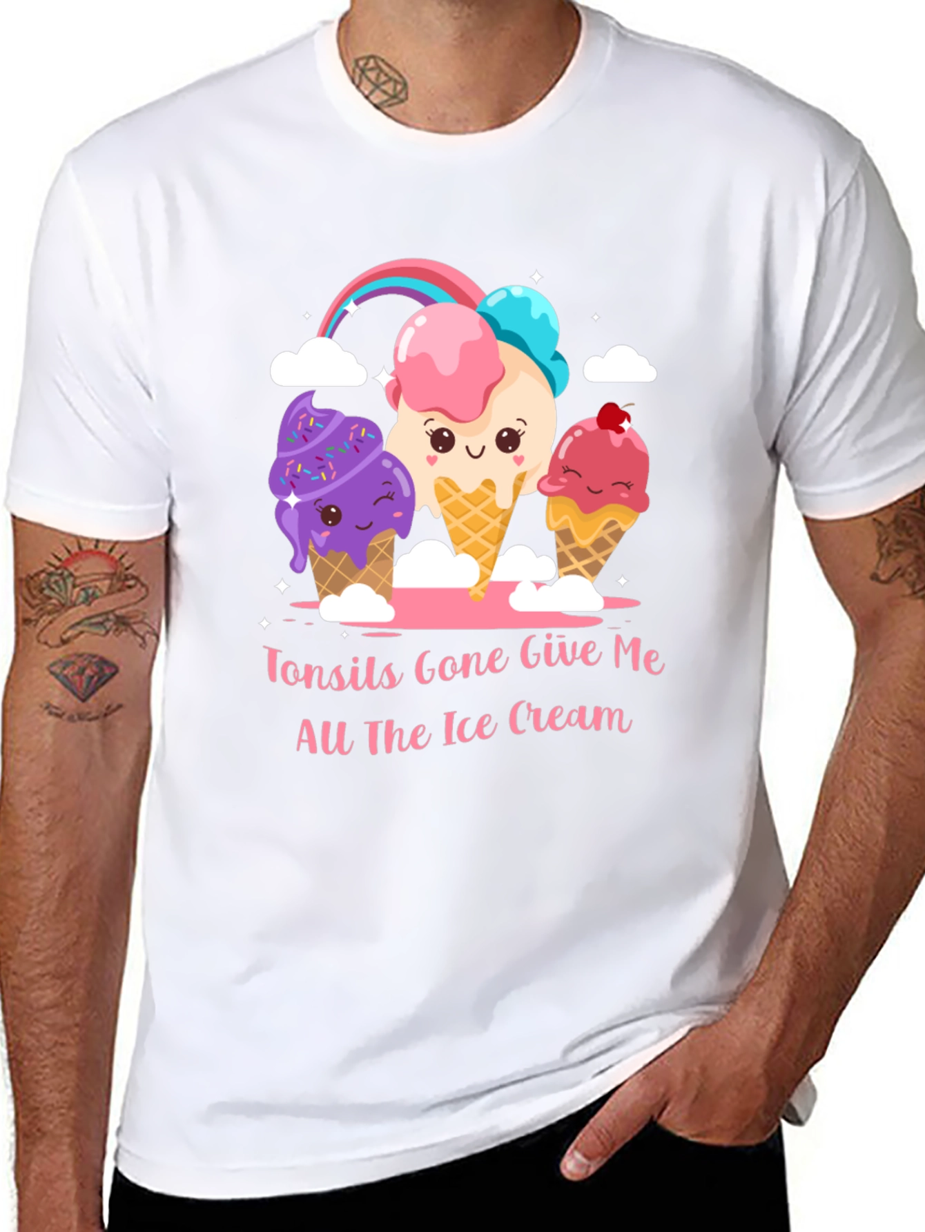 Tonsils Gone All The Ice Cream T-Shirt