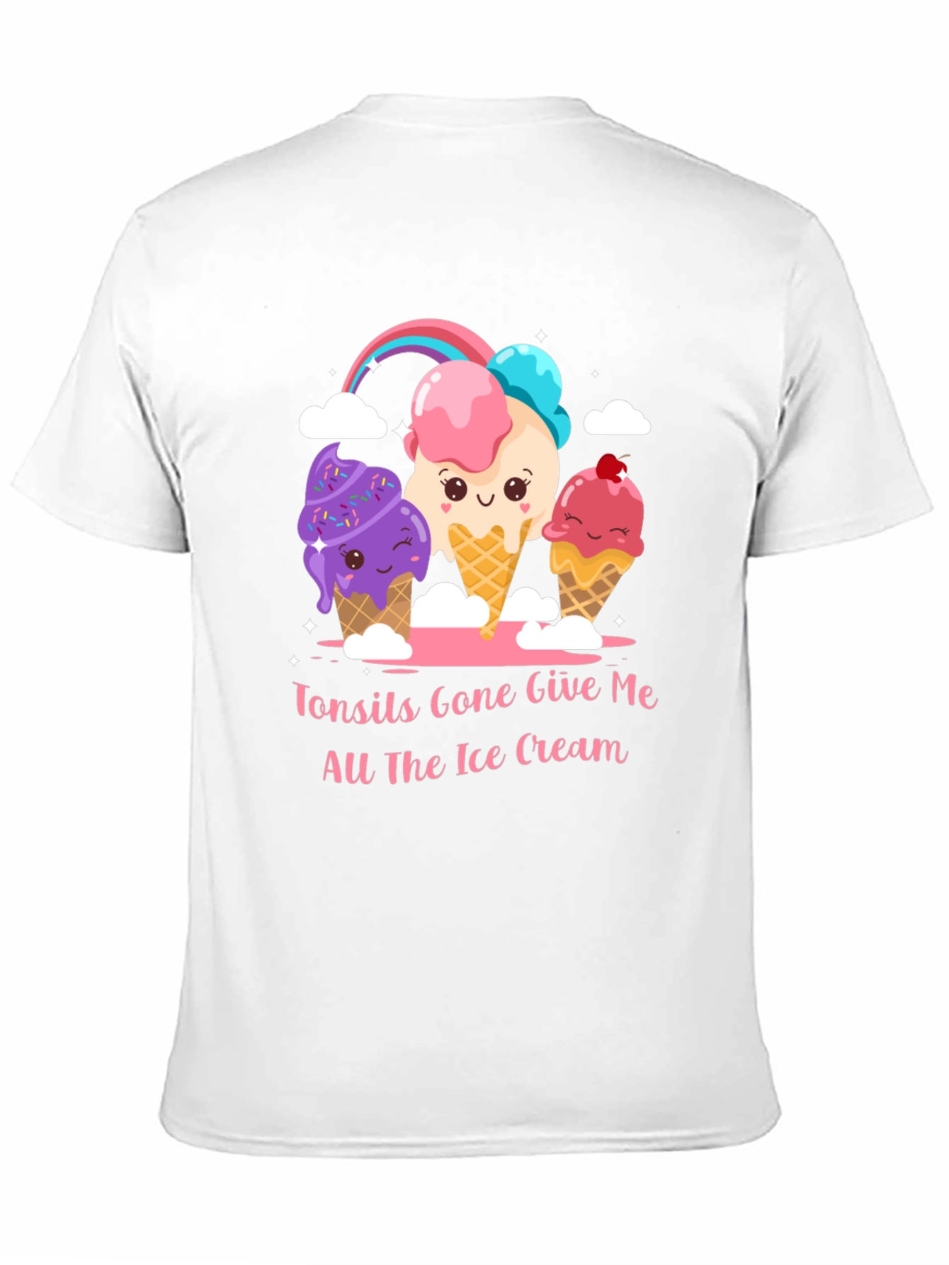 Tonsils Gone All The Ice Cream T-Shirt