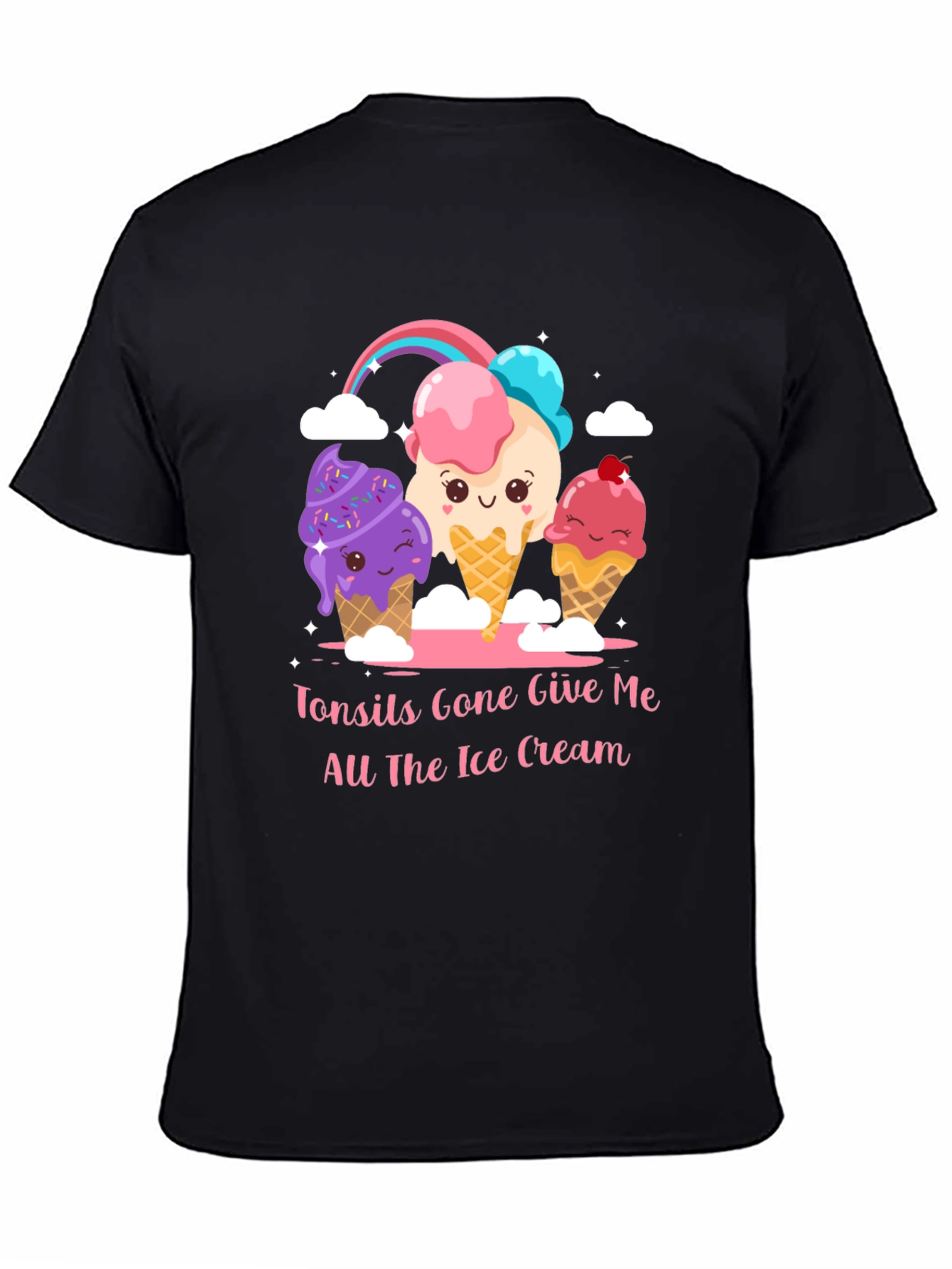 Tonsils Gone All The Ice Cream T-Shirt