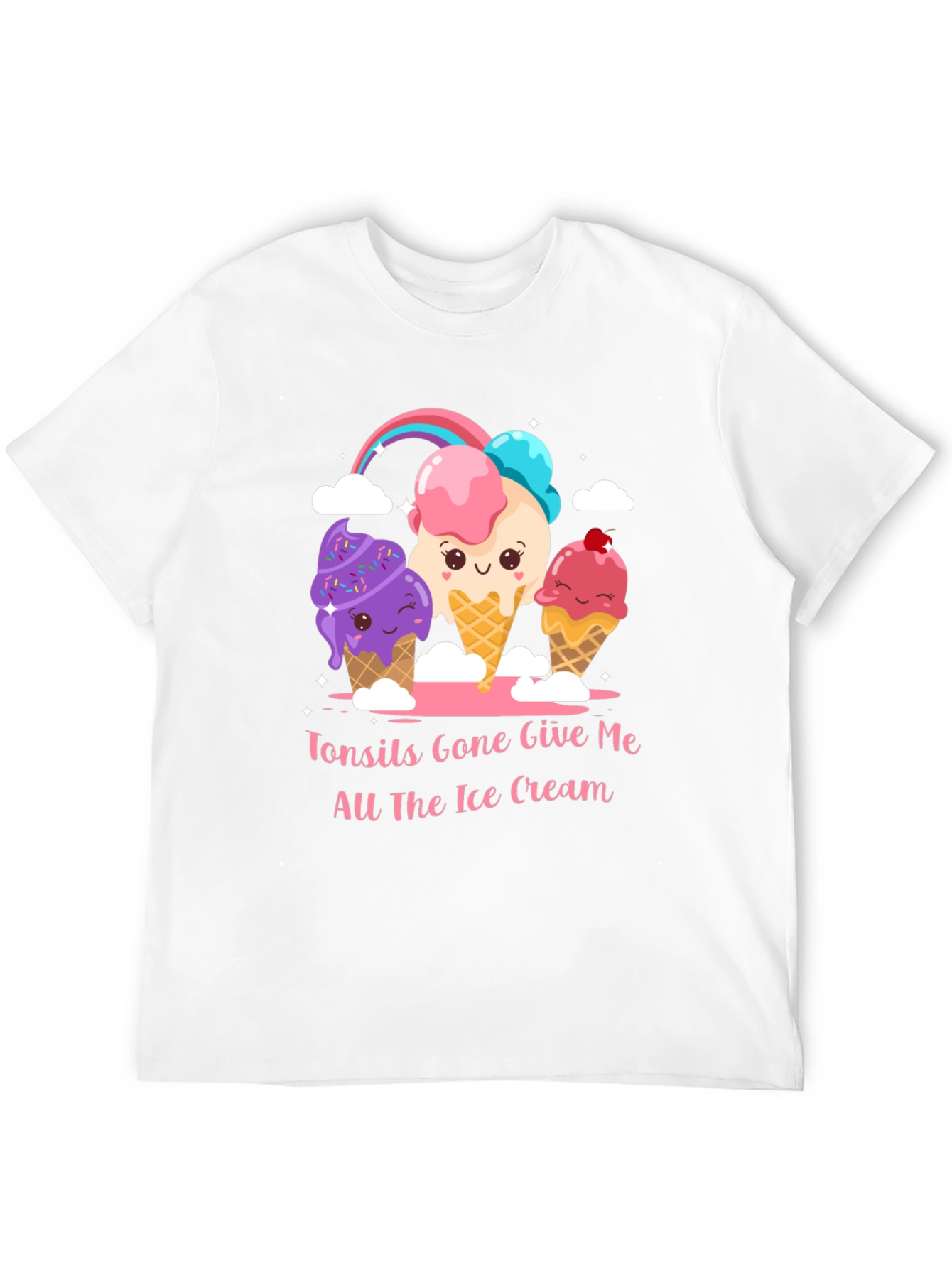 Tonsils Gone All The Ice Cream T-Shirt