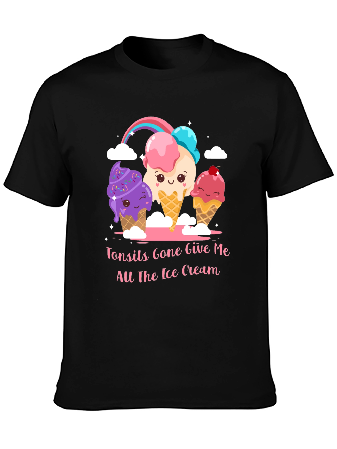 Tonsils Gone All The Ice Cream T-Shirt
