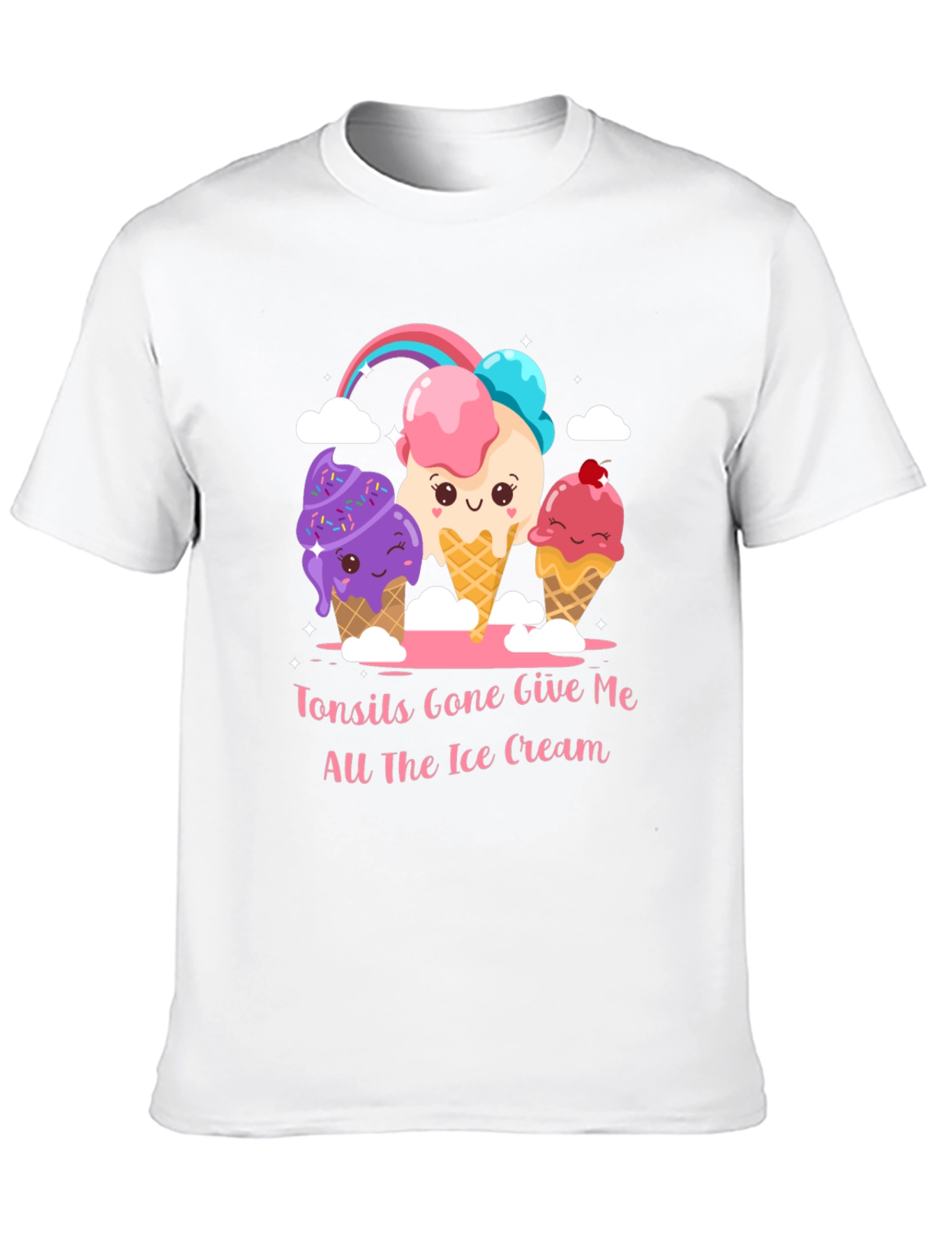 Tonsils Gone All The Ice Cream T-Shirt