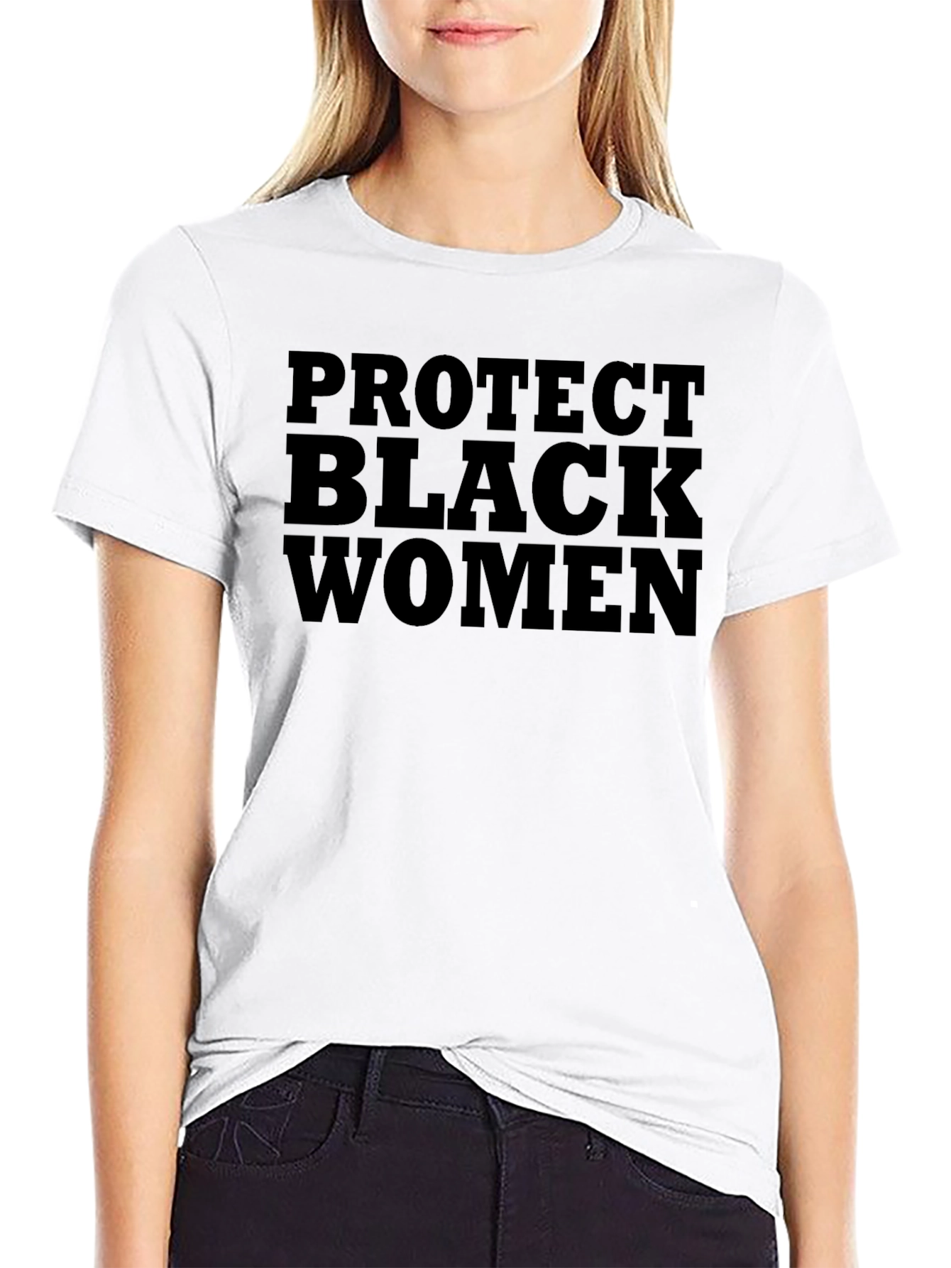 Protect Black Women Graphic Tee - Black
