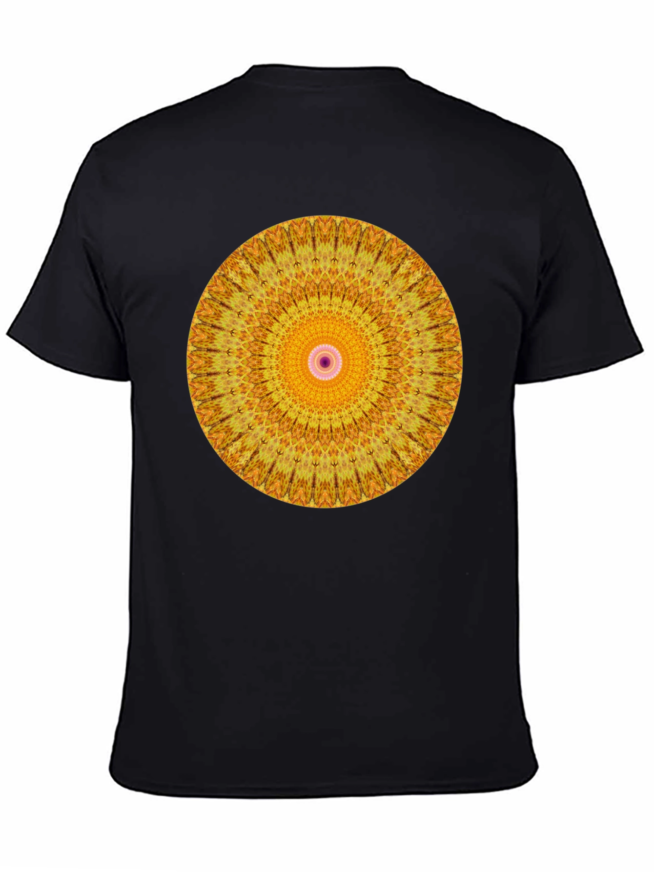 Mandala Graphic Black T-Shirt