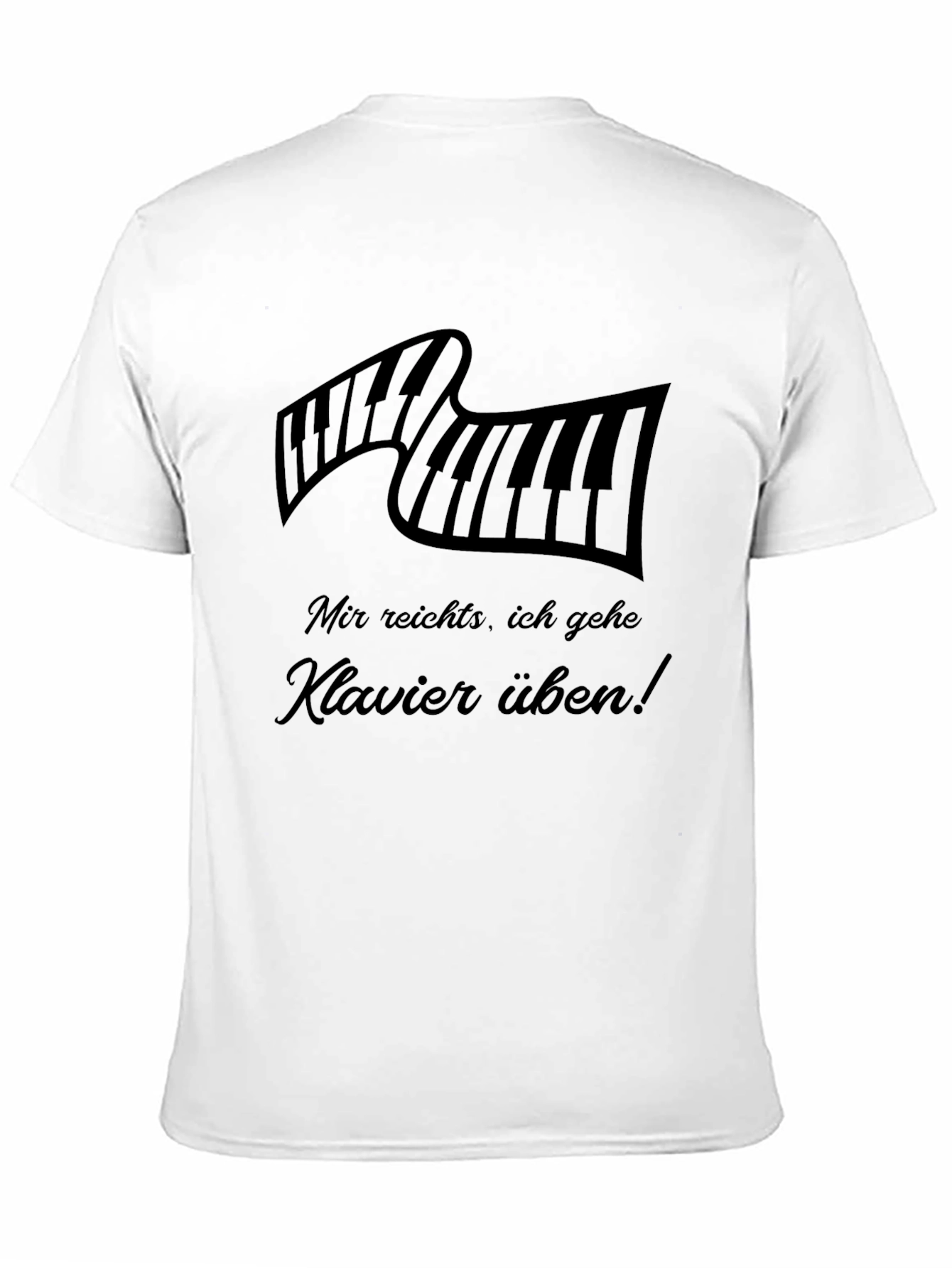 Piano Keyboard T-Shirt - Klavier Üben!