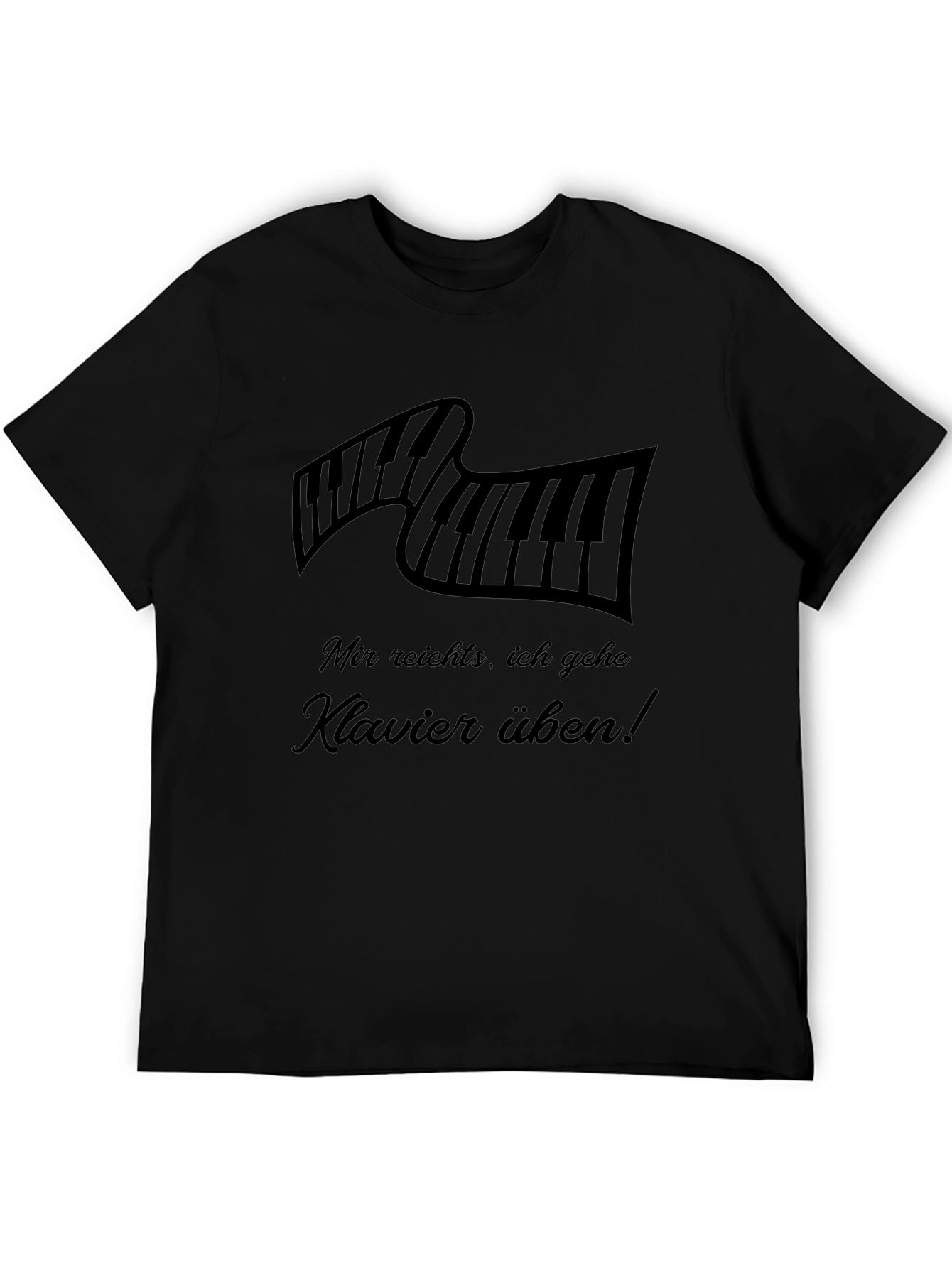 Piano Keyboard T-Shirt - Klavier Üben!