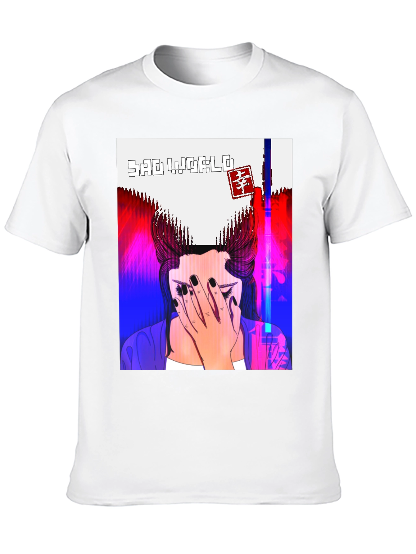 Sad World Graphic Tee - Unisex Black T-Shirt