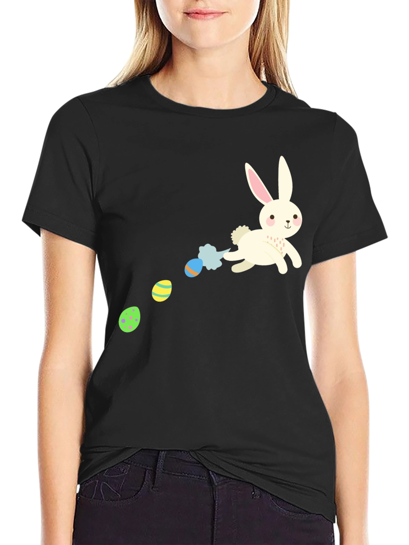 Easter Bunny T-Shirt - Funny Rabbit Eggs