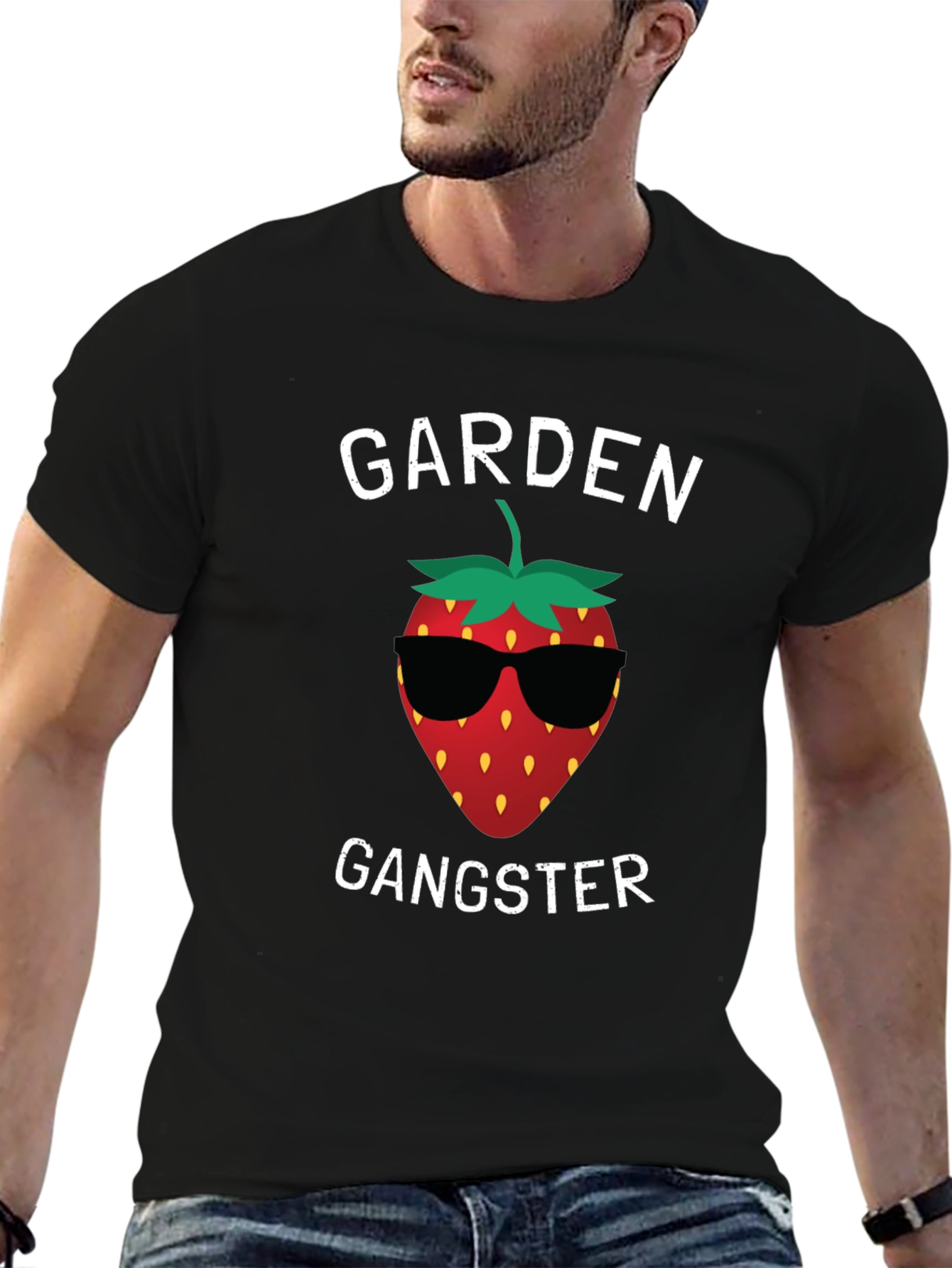 Garden Gangster T-Shirt - Strawberry Cool