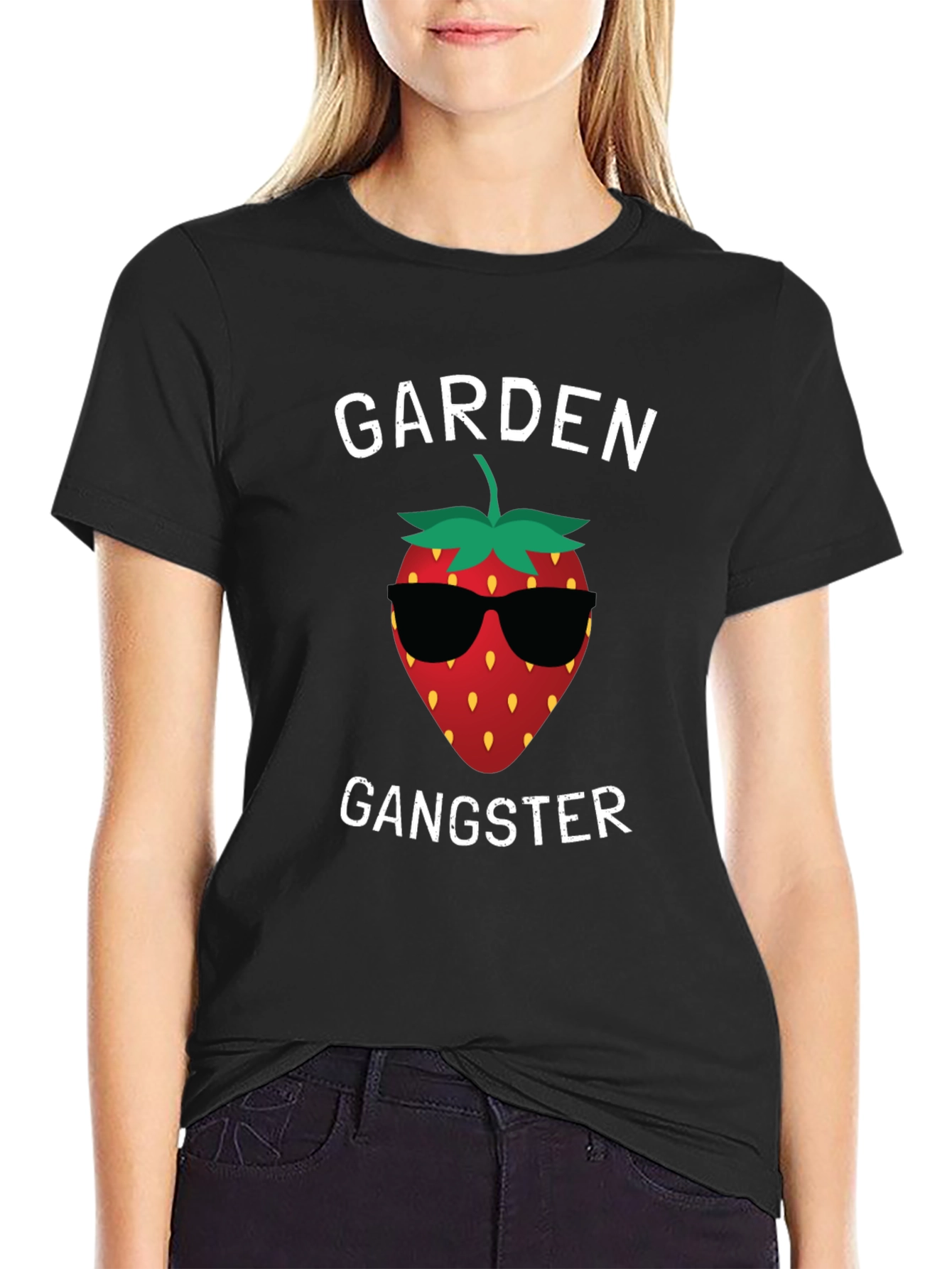 Garden Gangster T-Shirt - Strawberry Cool