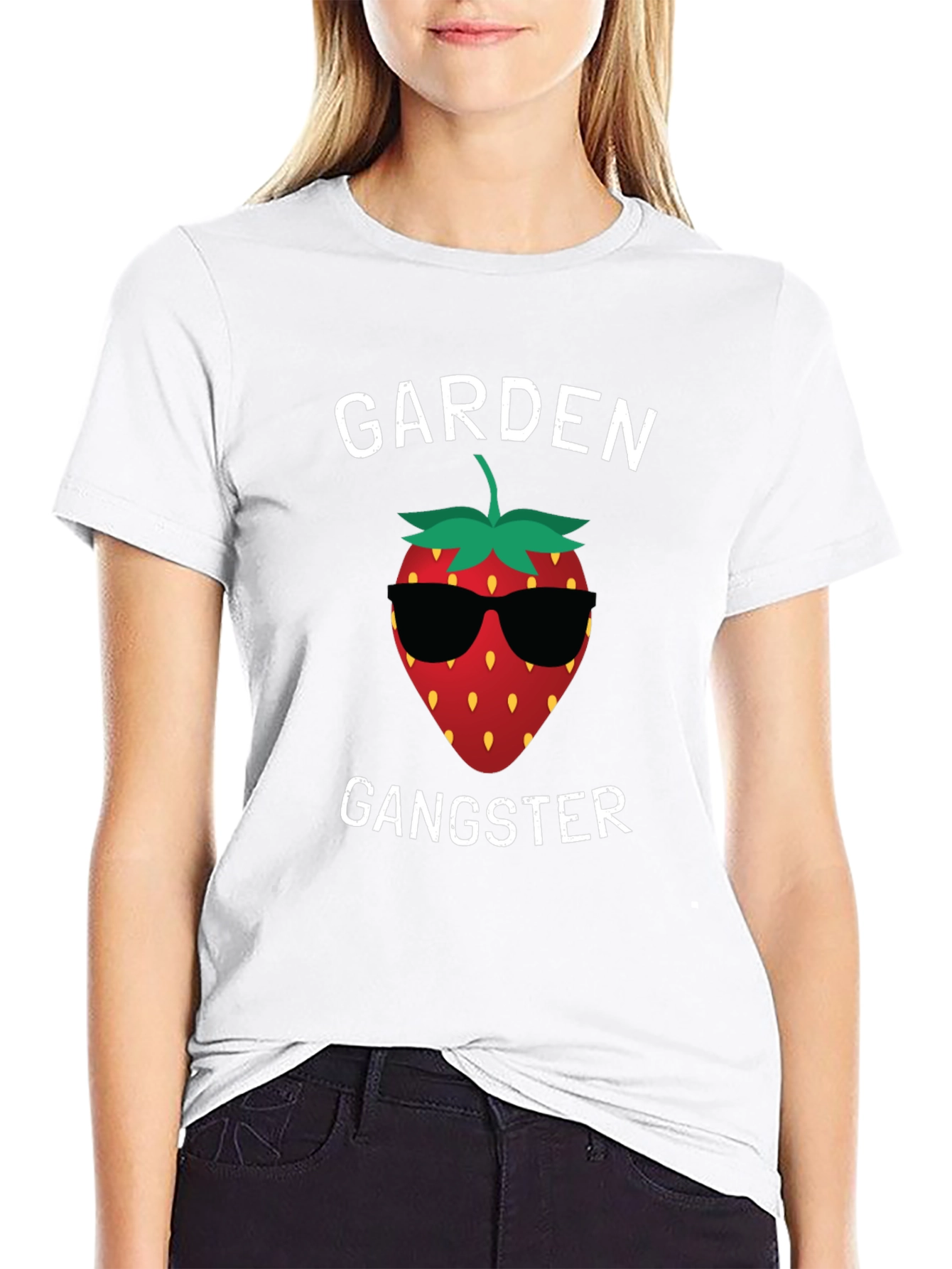 Garden Gangster T-Shirt - Strawberry Cool