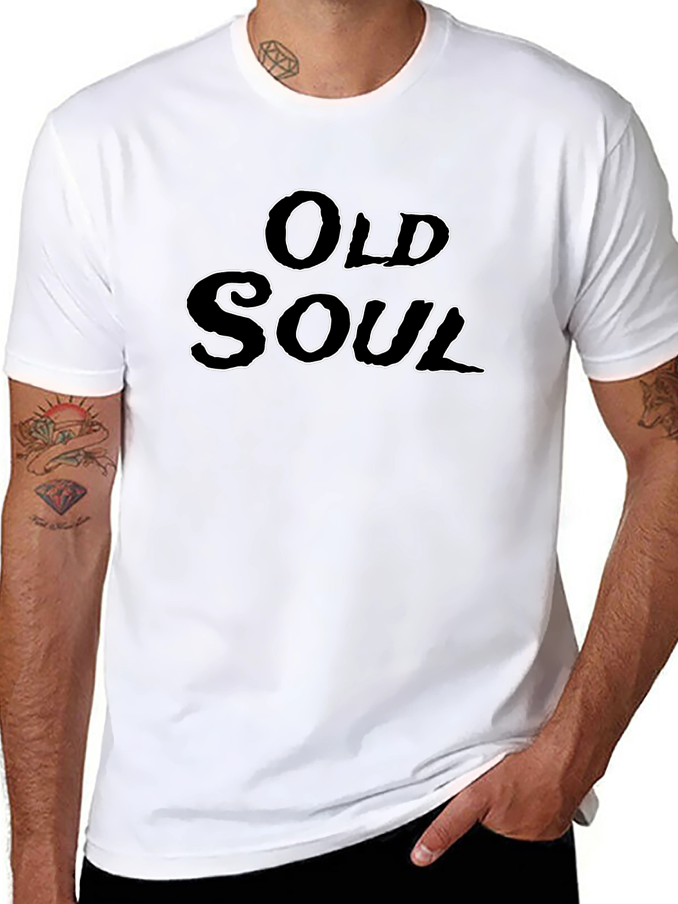 Old Soul Graphic Print T-Shirt