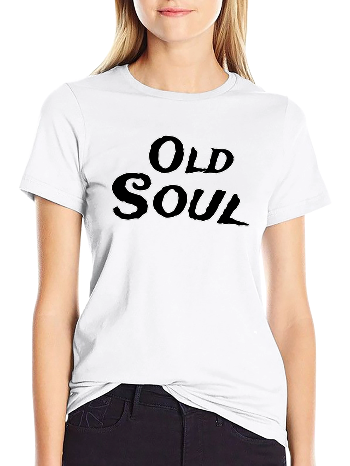 Old Soul Graphic Print T-Shirt