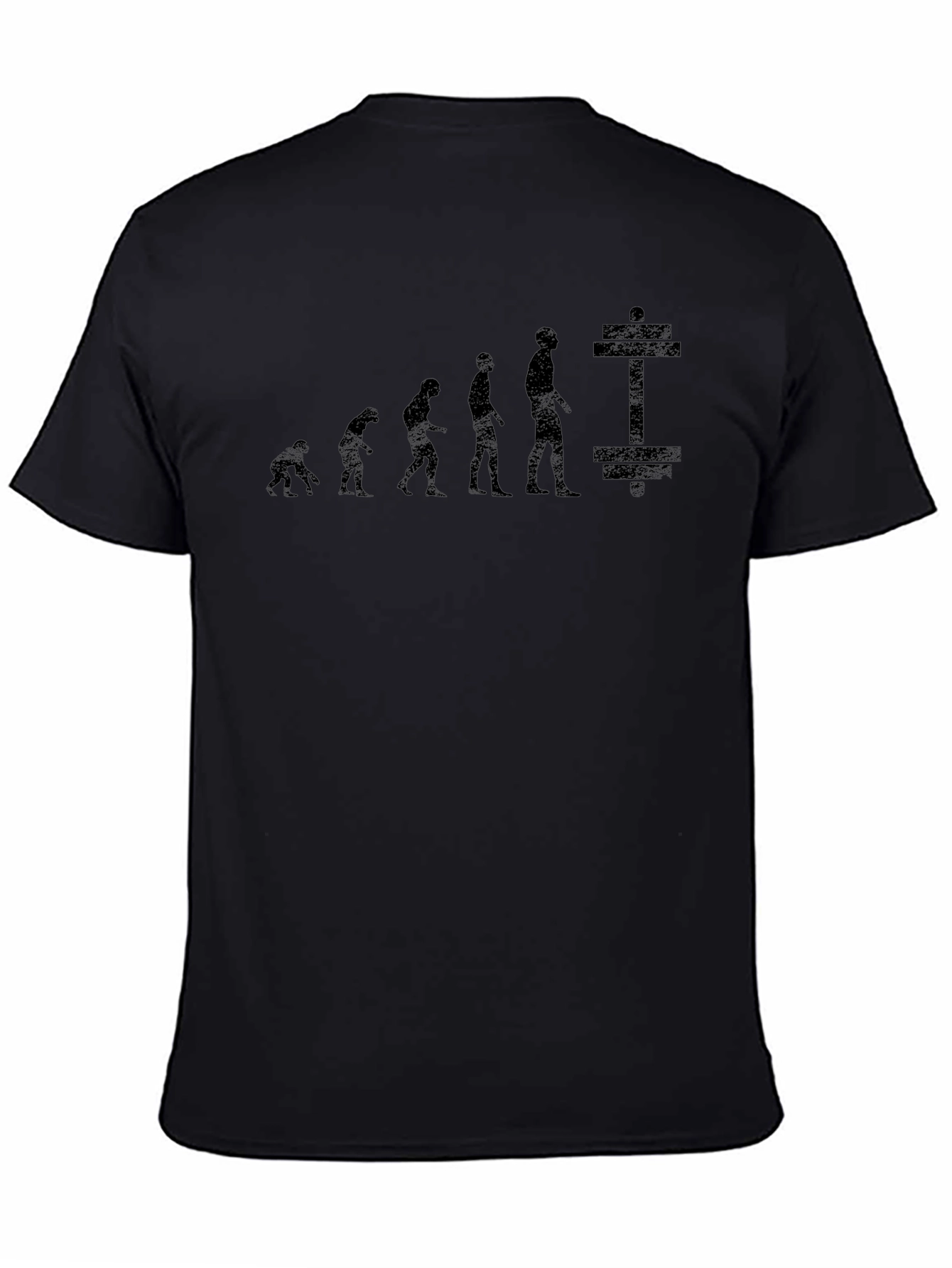 Evolution of Fitness T-Shirt - Black