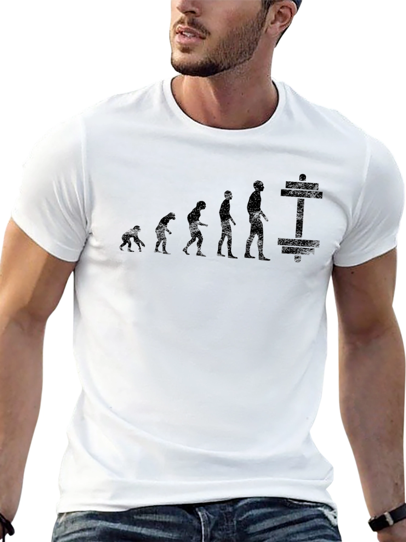 Evolution of Fitness T-Shirt - Black