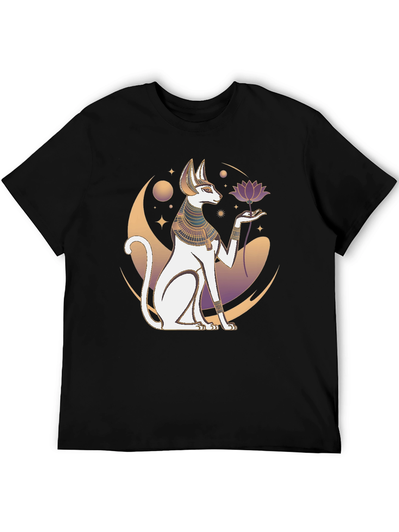Egyptian Cat T-Shirt - Unique Graphic Tee