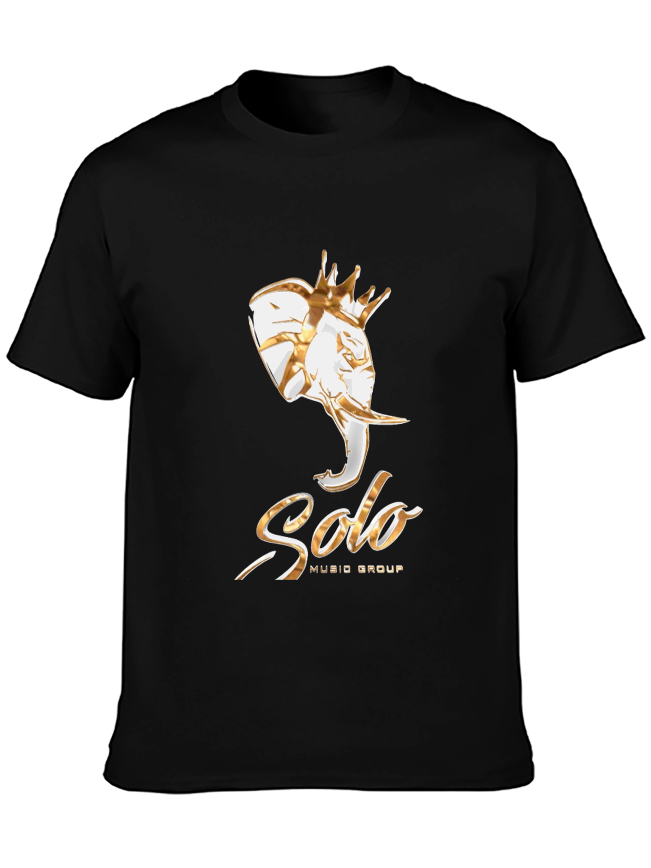 Solo Music Group Graphic T-Shirt Black