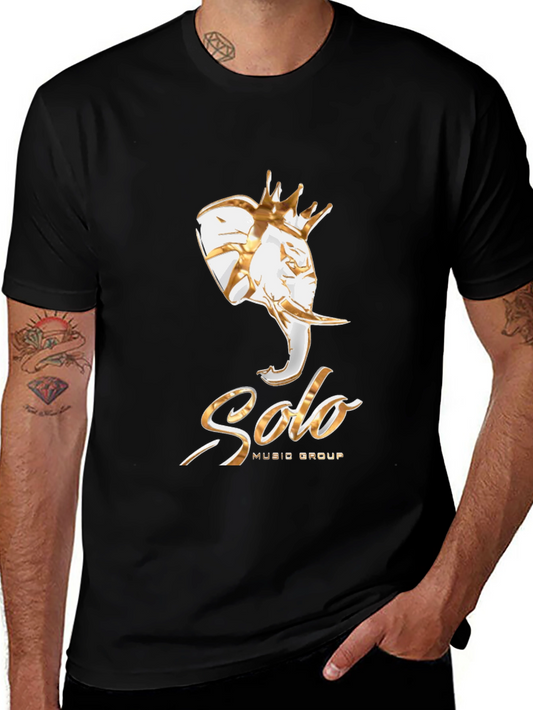 Solo Music Group Graphic T-Shirt Black