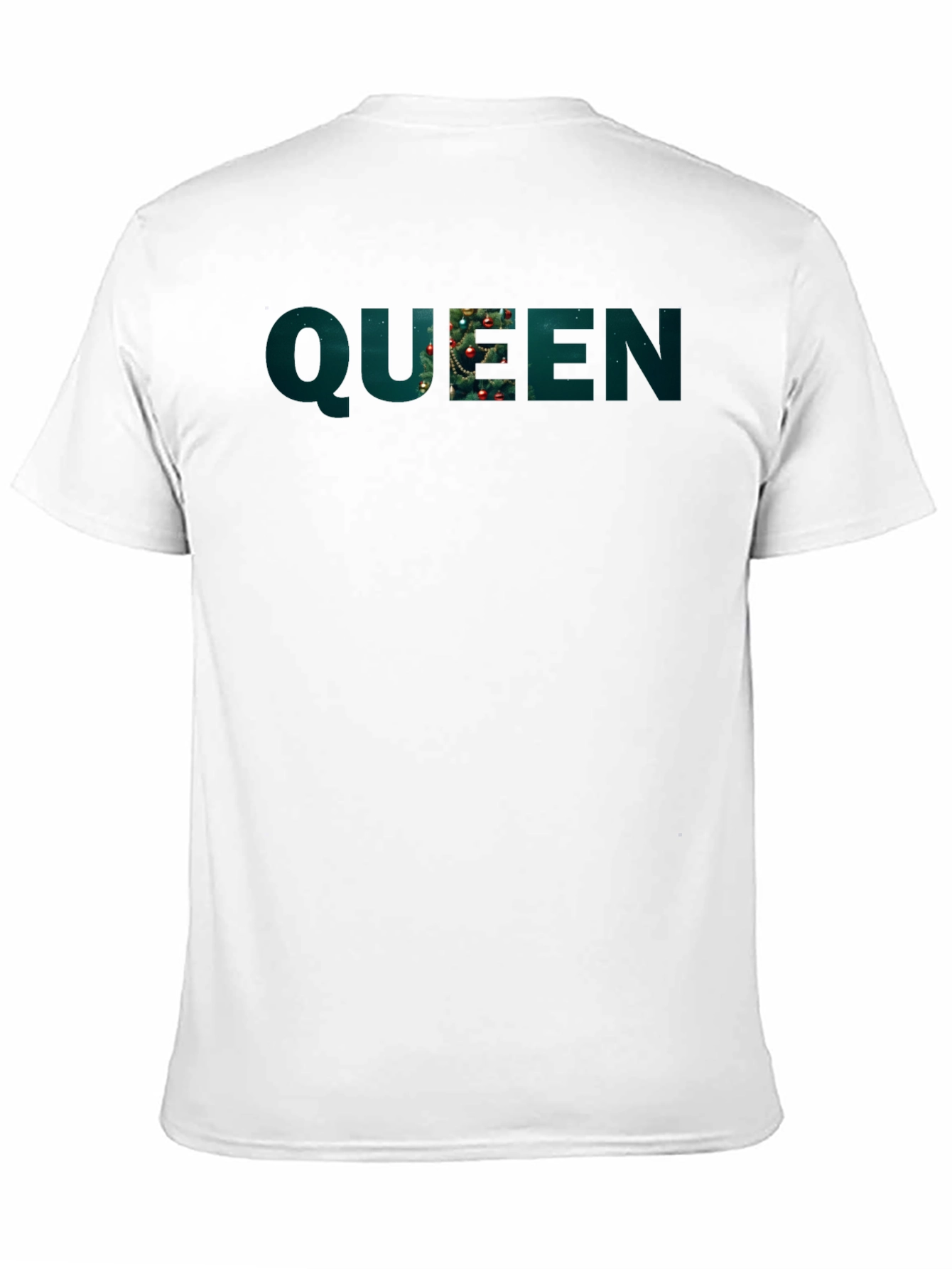 Christmas Queen Black Graphic Tee