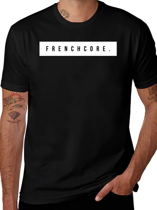 Frenchcore Graphic T-Shirt - Black