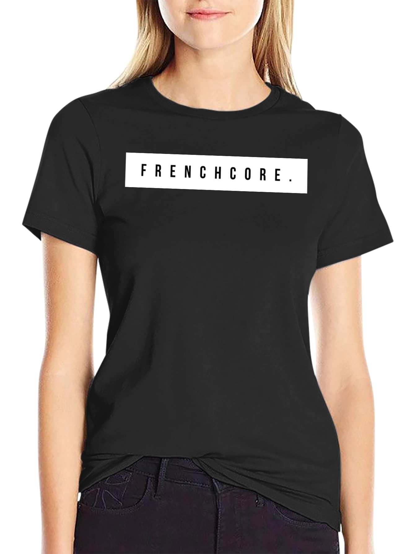 Frenchcore Graphic T-Shirt - Black