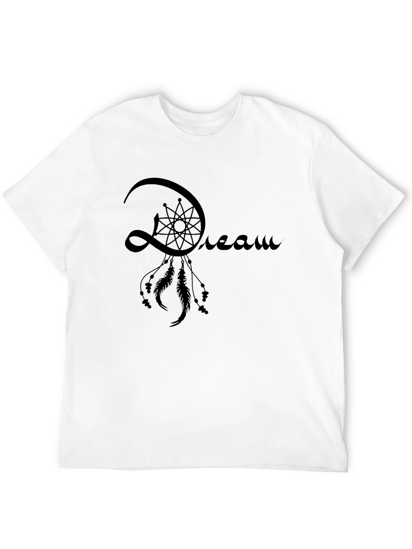 Dream Catcher Graphic Black T-Shirt