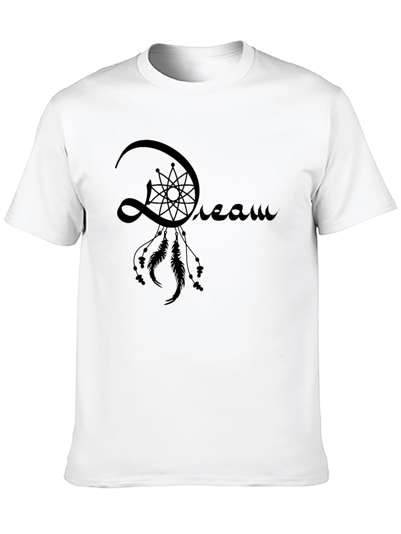 Dream Catcher Graphic Black T-Shirt