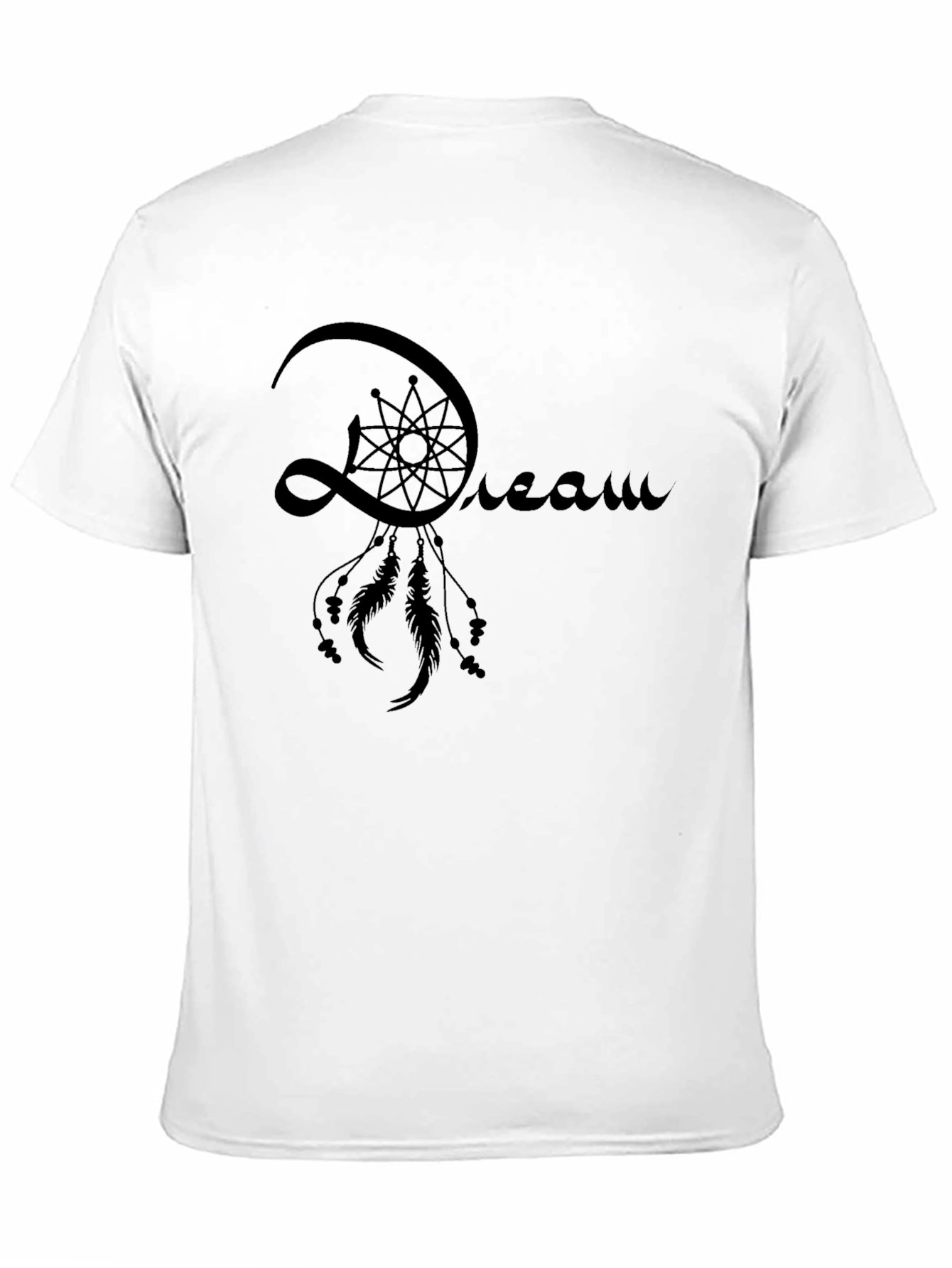 Dream Catcher Graphic Black T-Shirt