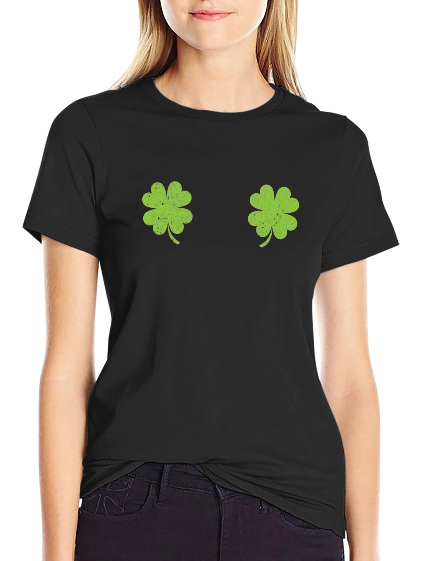 Shamrock T-Shirt Funny St. Patricks Day Tee